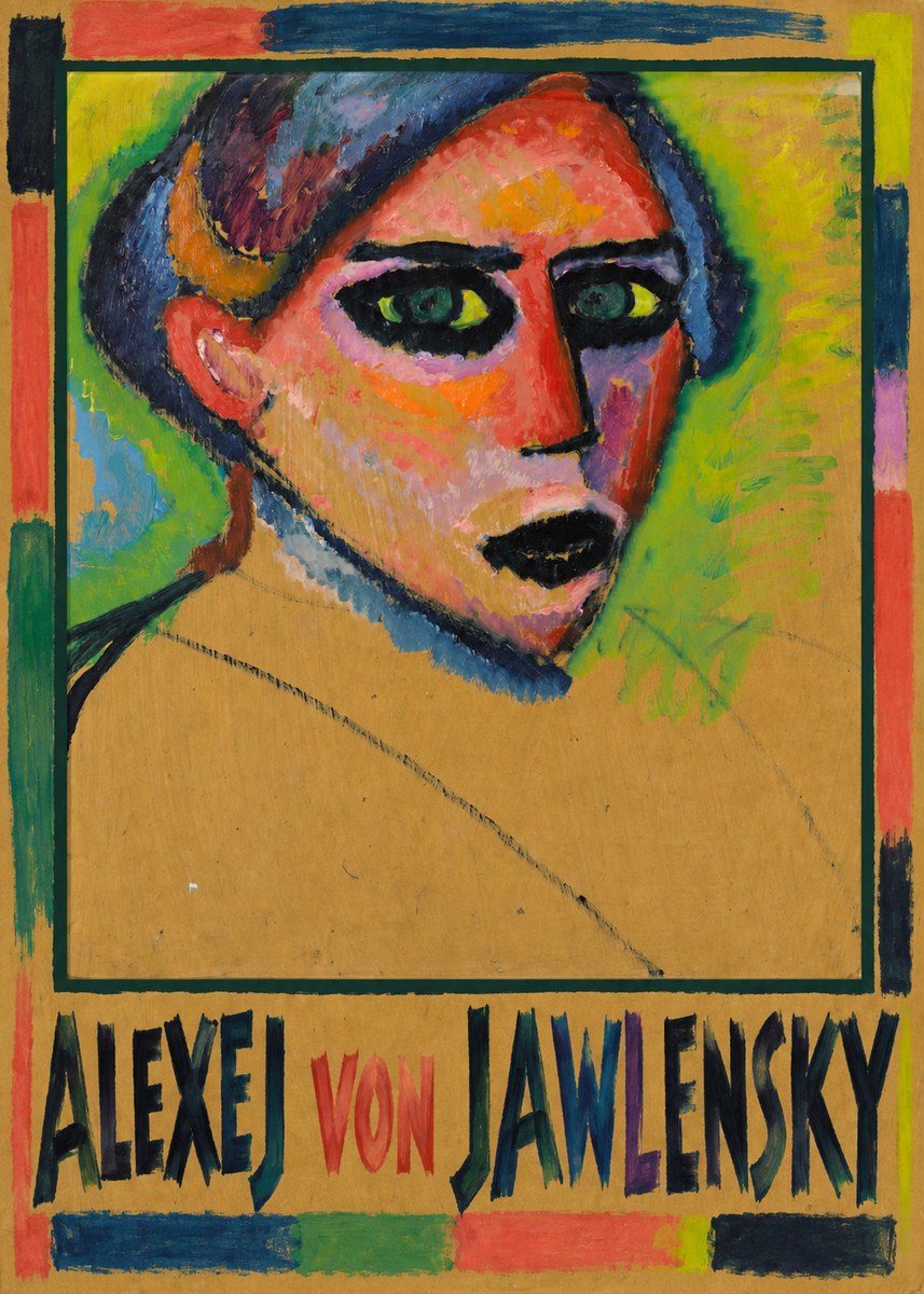 Alexej von Jawlensky Expressionist Head No1 - Poszter