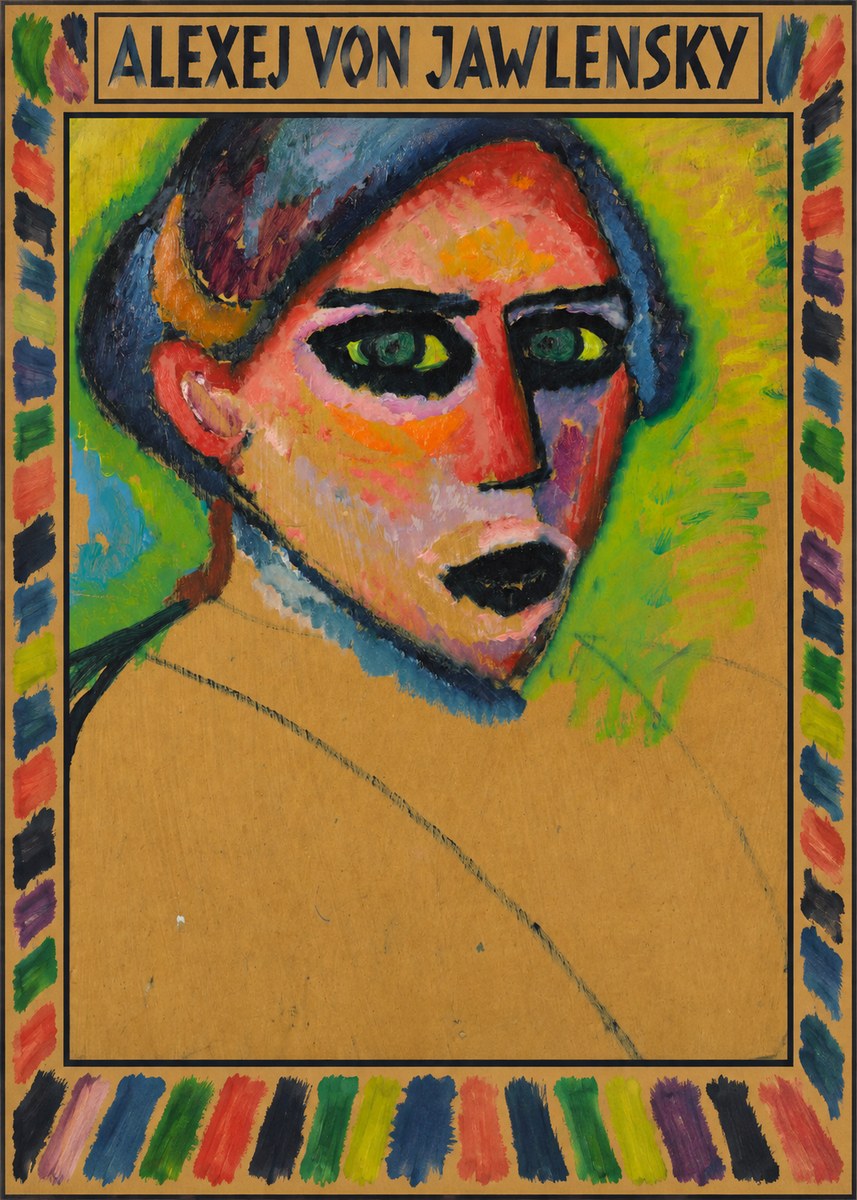 Alexej von Jawlensky Expressionist Head No5 - Poszter