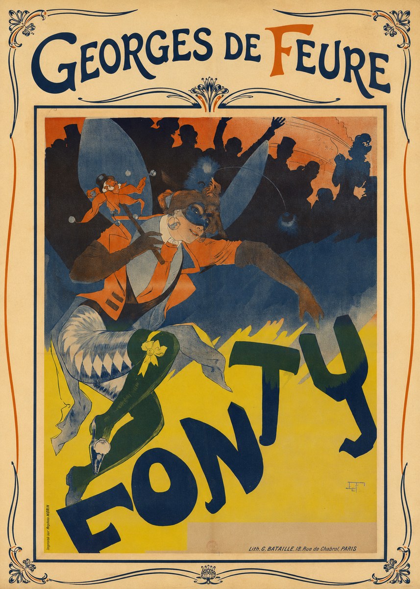 Georges de Feure Gonty No1 - Poszter