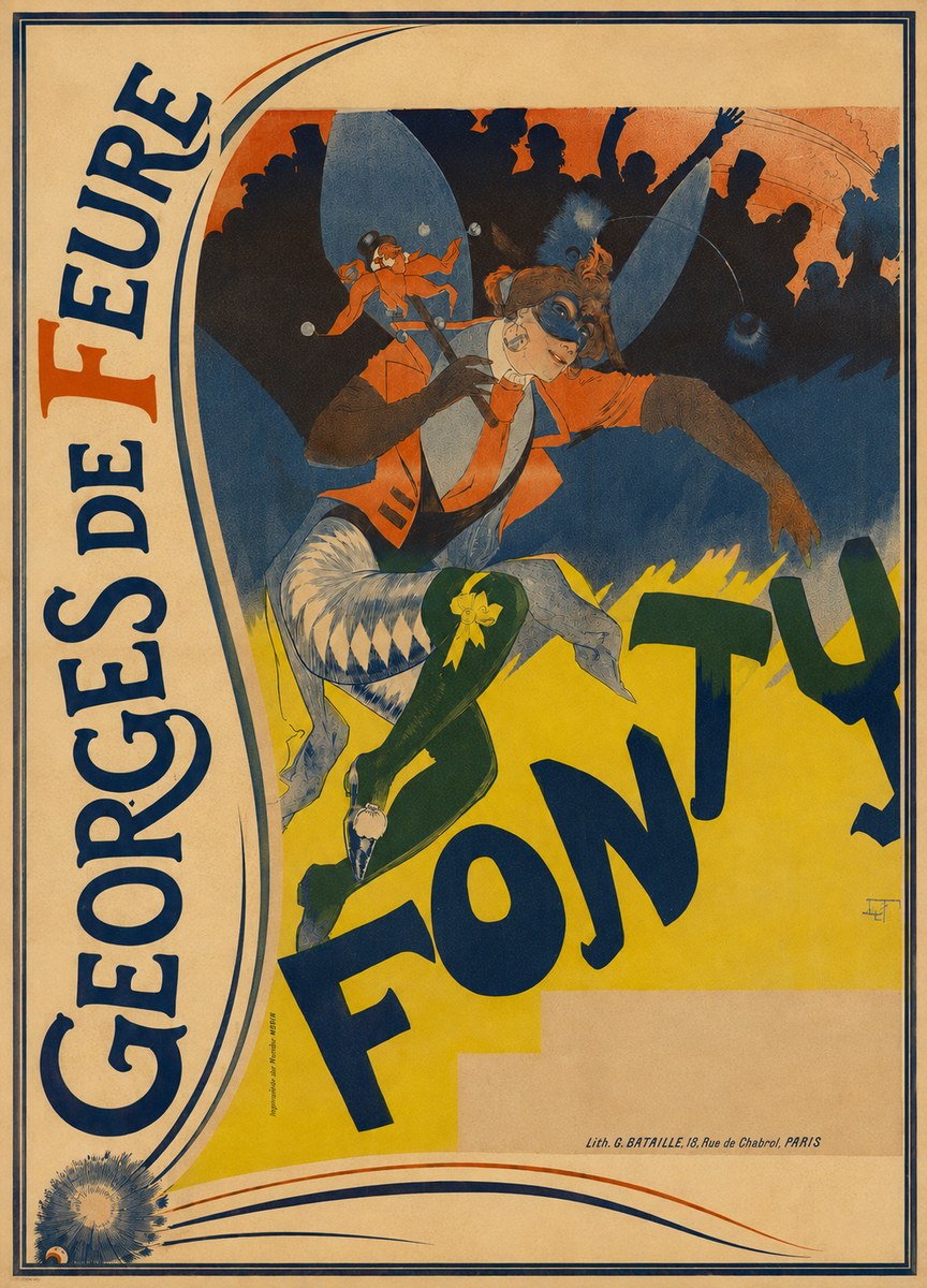 Georges de Feure Gonty No4 - Poszter