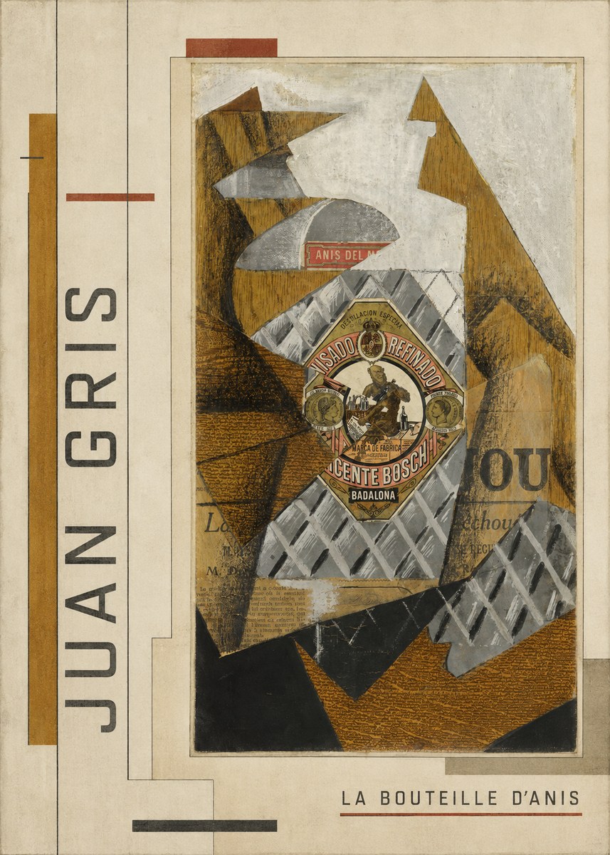 Juan Gris La Bouteille D'anis No2 - Poszter