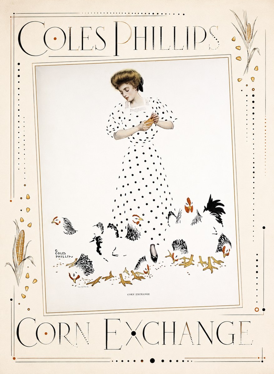 Coles Phillips Corn Exchange No5 - Poszter