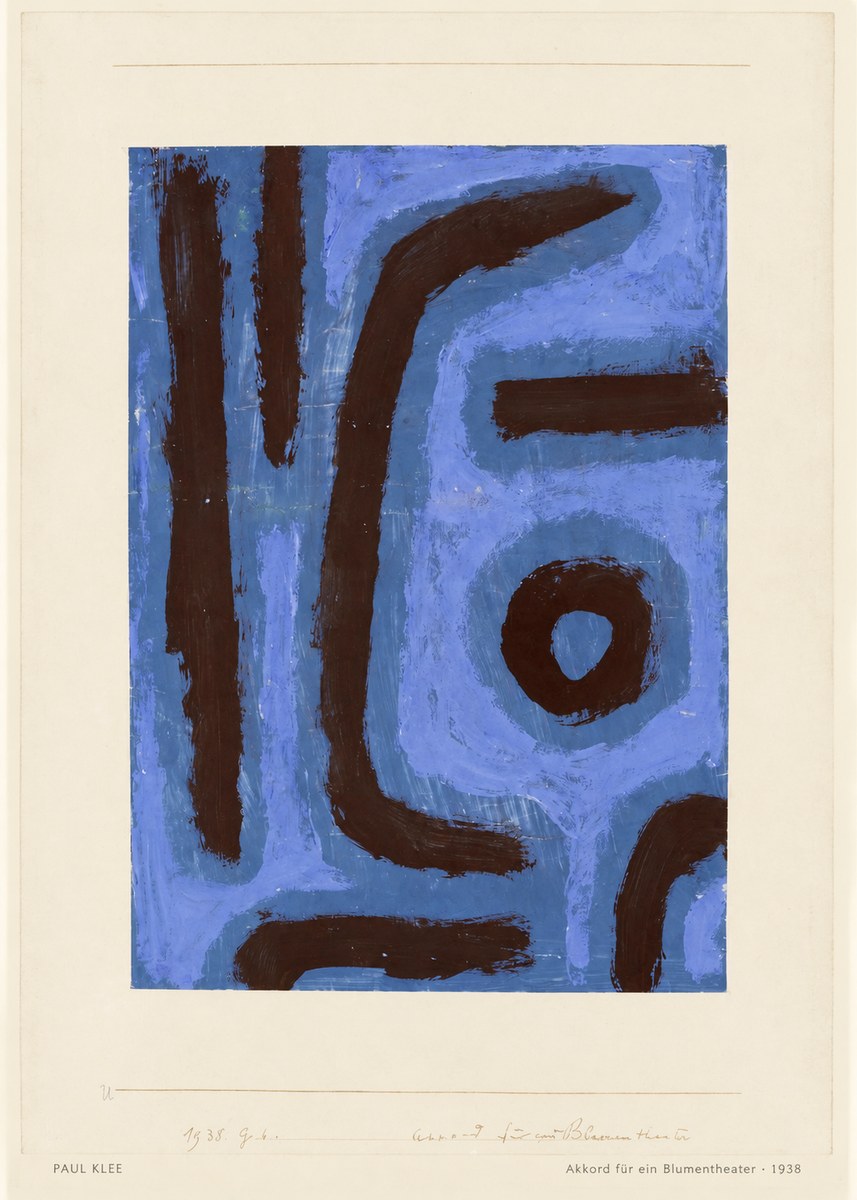 Paul Klee Akkord Für Ein Blumentheater No6 - Poszter
