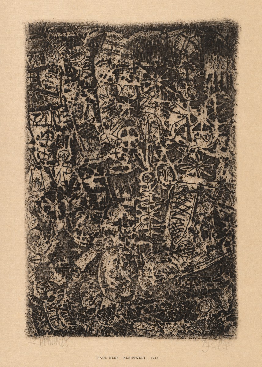 Paul Klee Kleinwelt No5 - Poszter