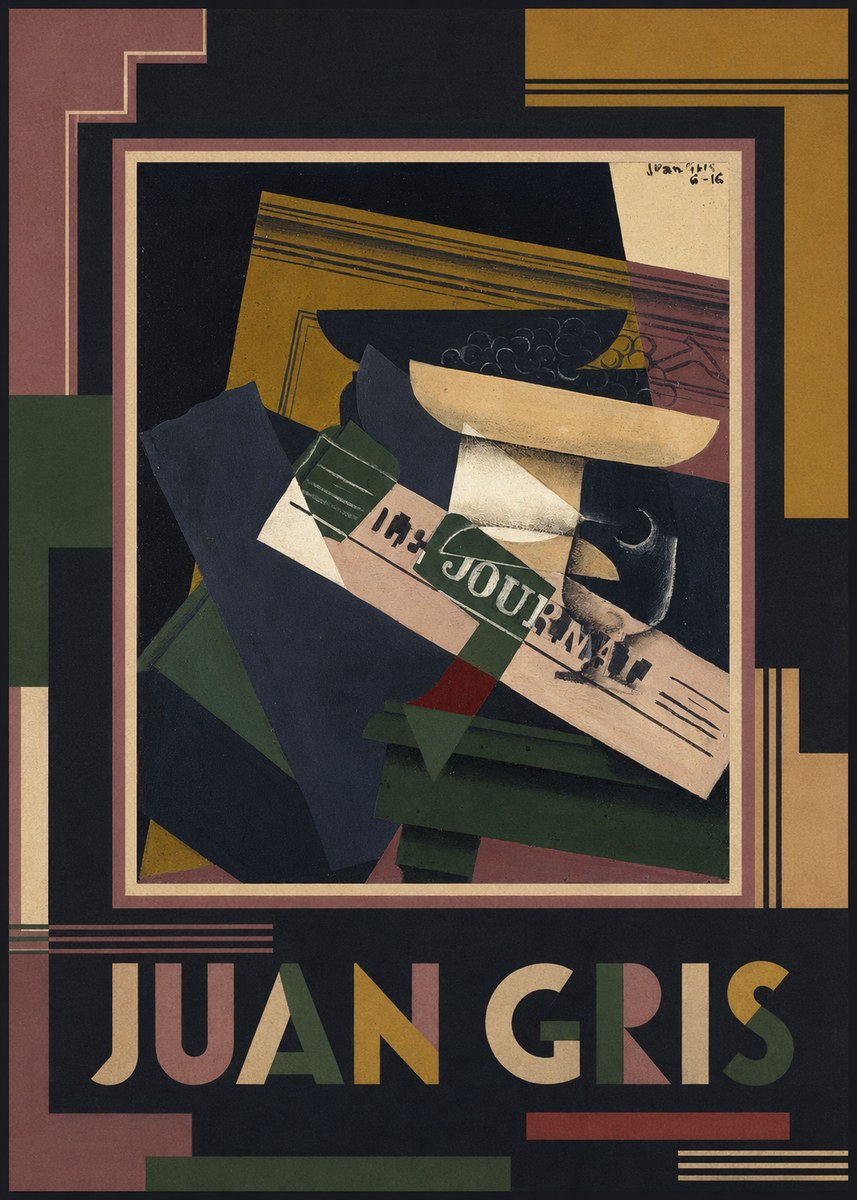 Juan Gris Journal No1 - Poszter