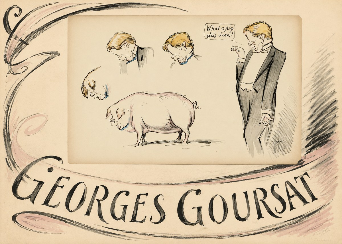 Georges Goursat Georges Goursat I No3 - Poszter