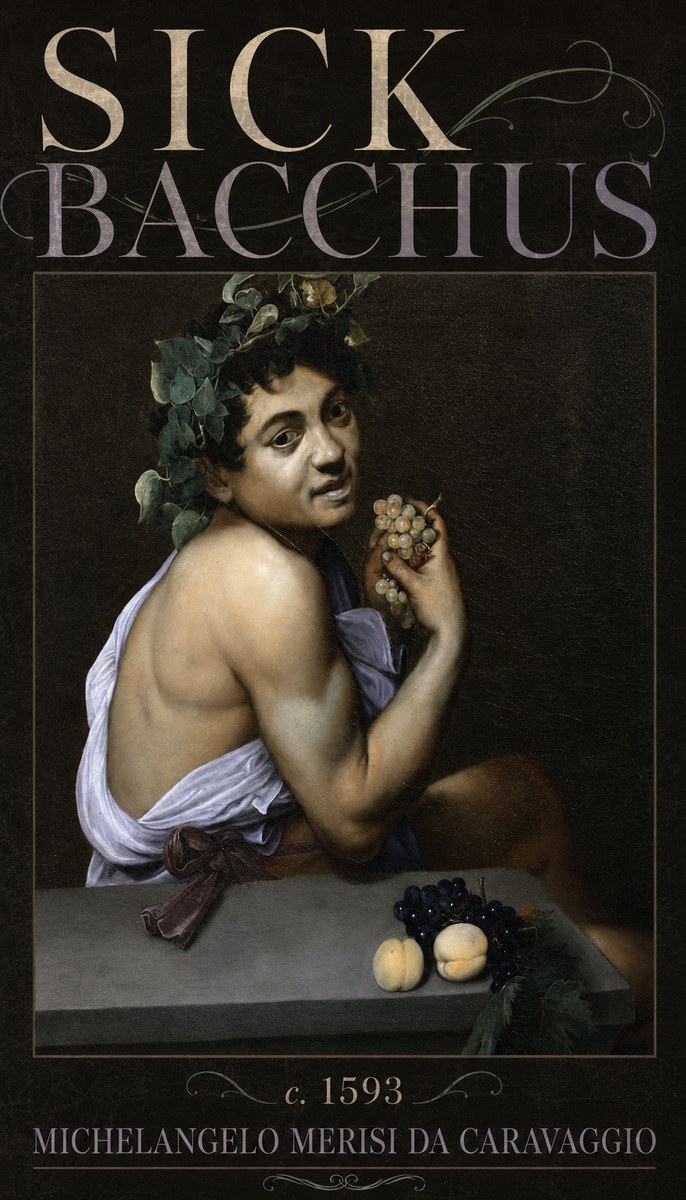 Michelangelo Merisi da Caravaggio Sick Bacchus No6 - Poszter