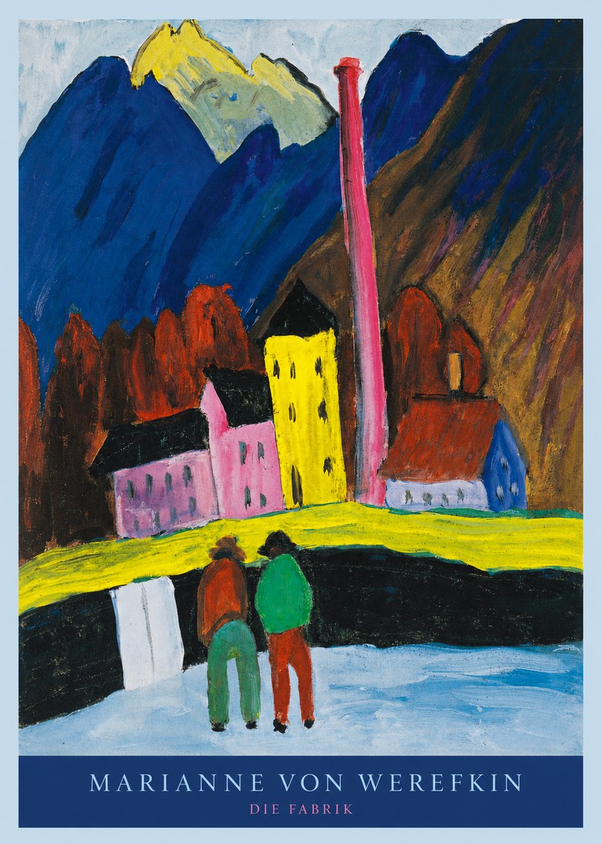 Marianne von Werefkin Die Fabrik No6 - Poszter