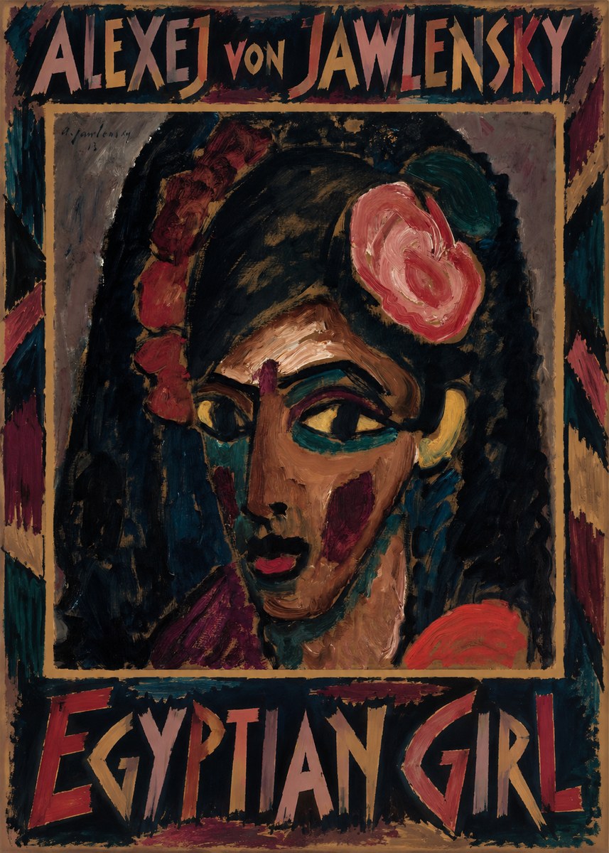 Alexej von Jawlensky Egyptian Girl No1 - Poszter