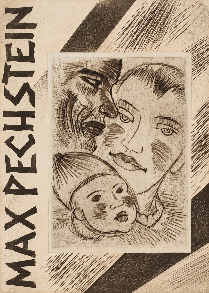Max Pechstein Fischerfamilie No4 - Poszter