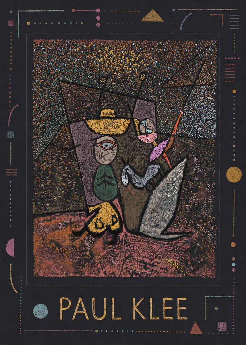 Paul Klee Man, Beast and Plant No1 - Poszter