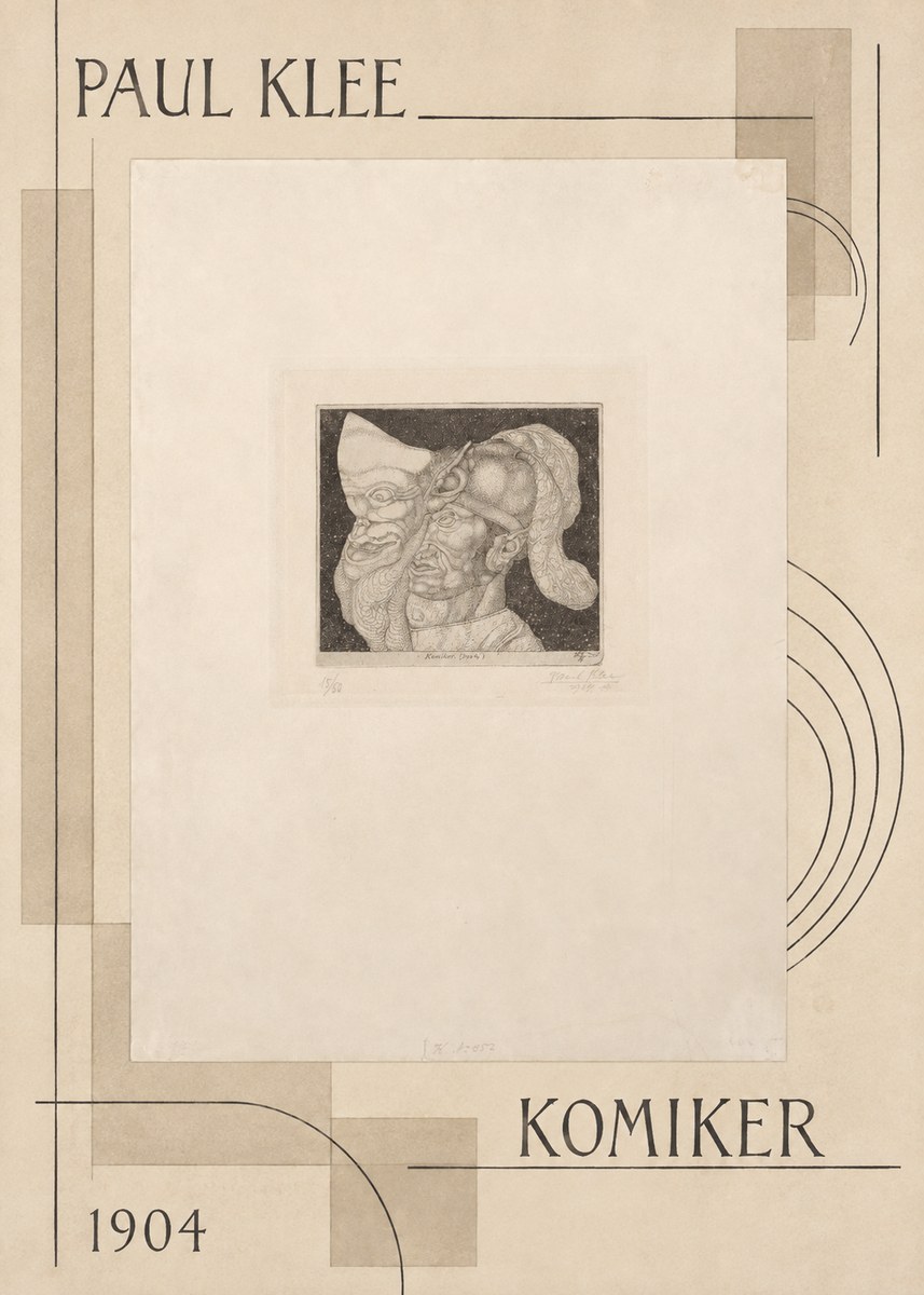 Paul Klee Komiker No2 - Poszter