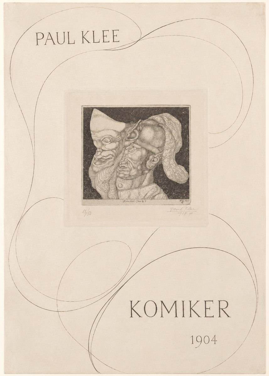 Paul Klee Komiker No3 - Poszter