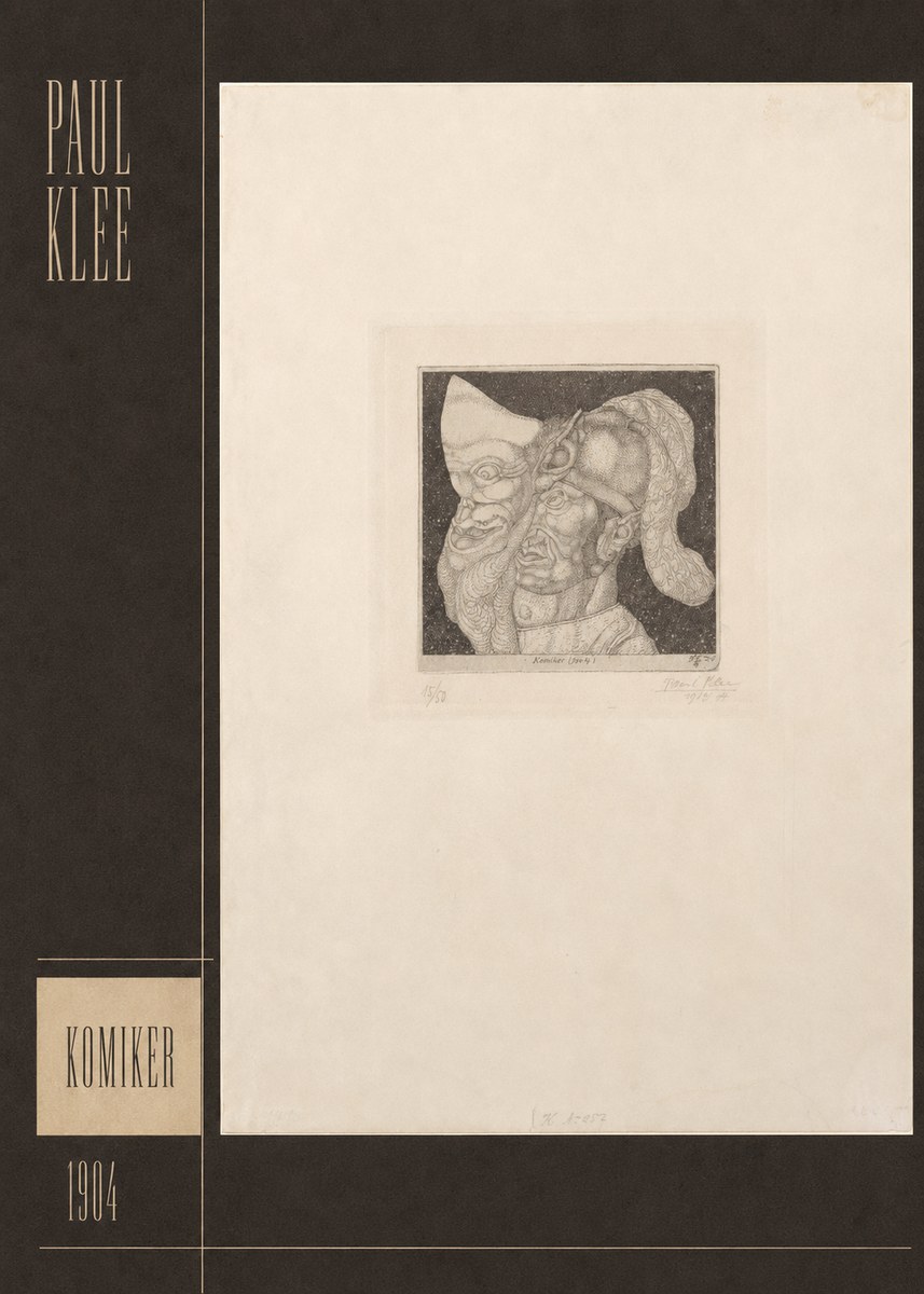 Paul Klee Komiker No4 - Poszter