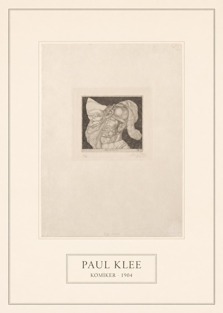 Paul Klee Komiker No5 - Poszter