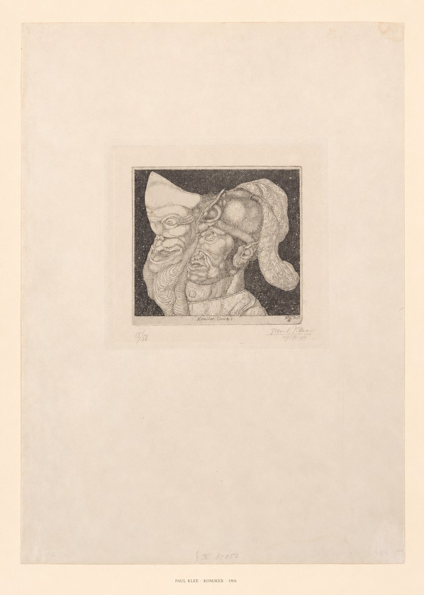 Paul Klee Komiker No6 - Poszter