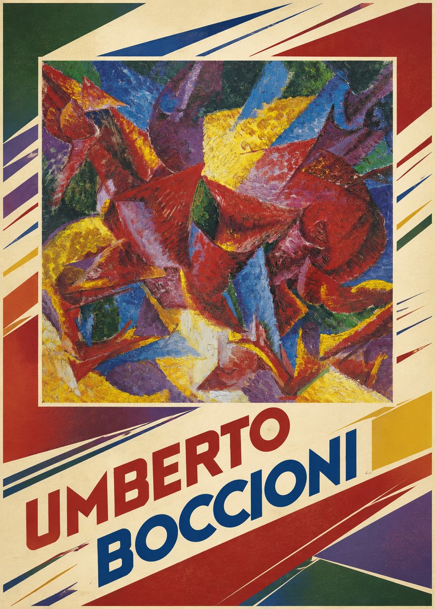 Umberto Boccioni Umberto Boccioni I No2 - Poszter