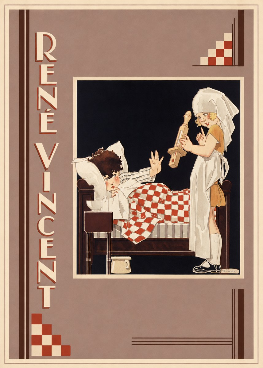 René Vincent The Little Patient No5 - Poszter
