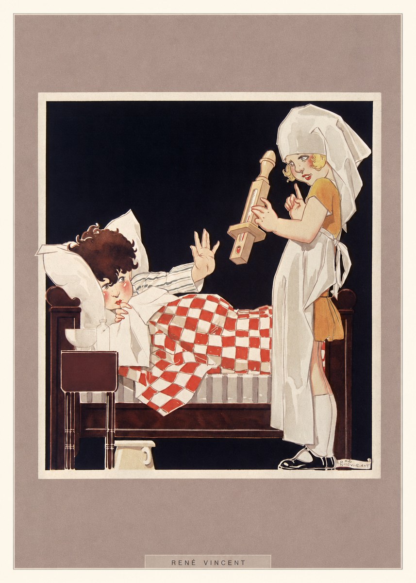 René Vincent The Little Patient No6 - Poszter