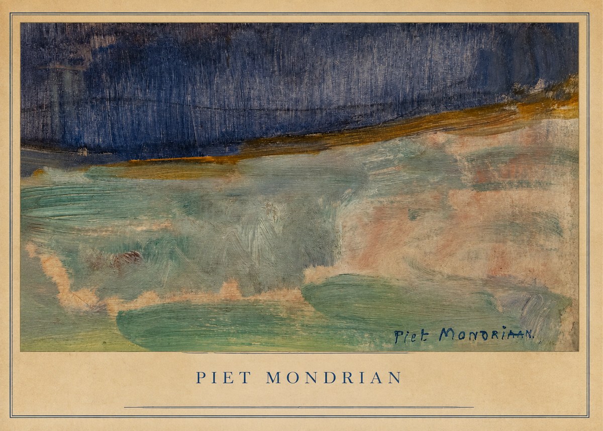 Piet Mondrian Piet Mondrian No2 - Poszter