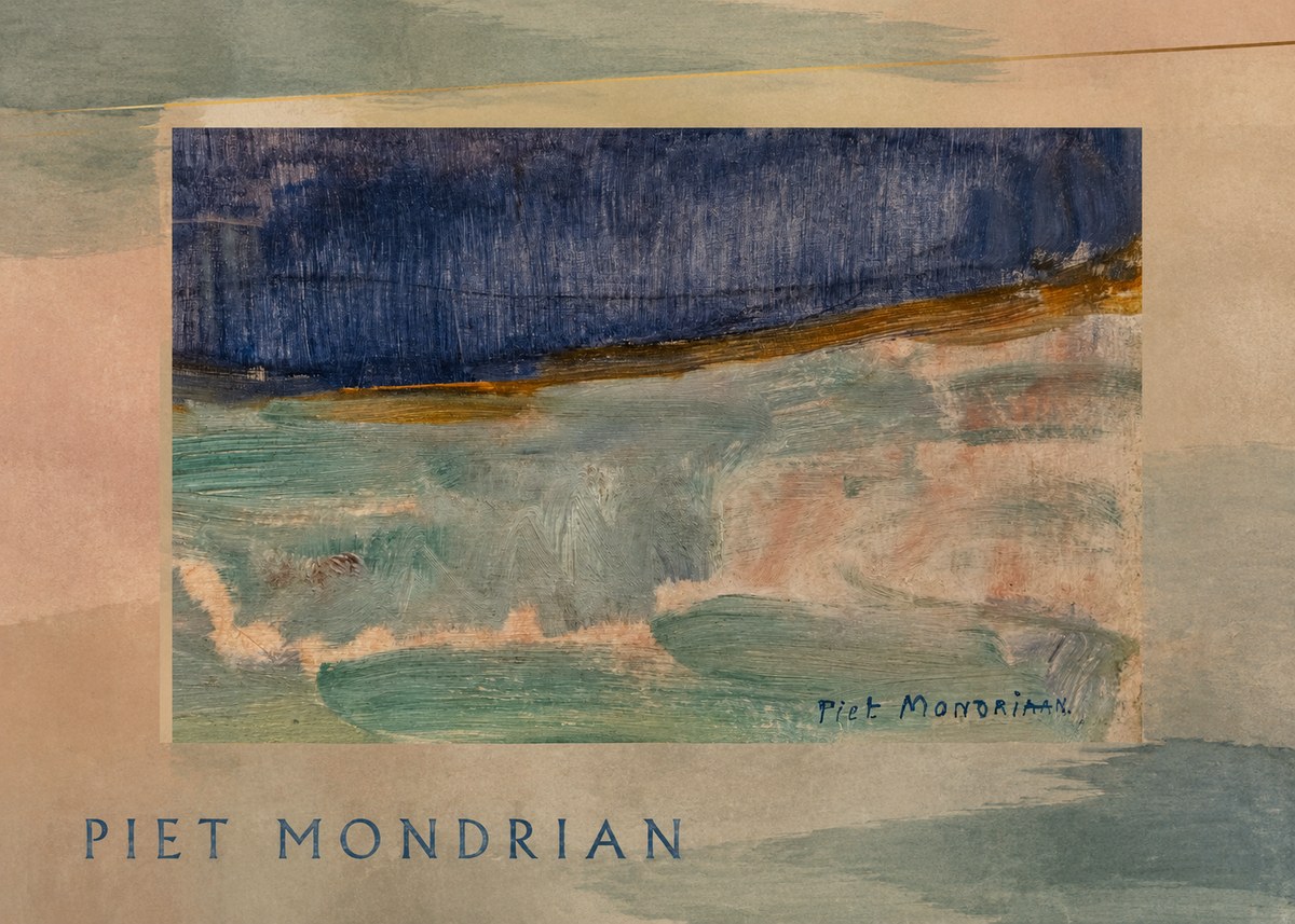 Piet Mondrian Piet Mondrian No5 - Poszter