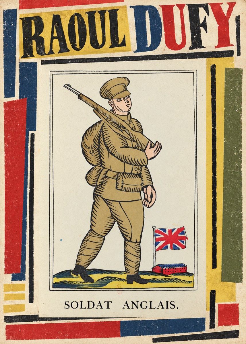 Raoul Dufy Soldat Anglais. No3 - Poszter