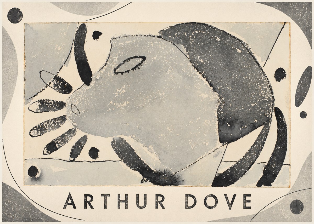 Arthur Dove Head No1 - Poszter
