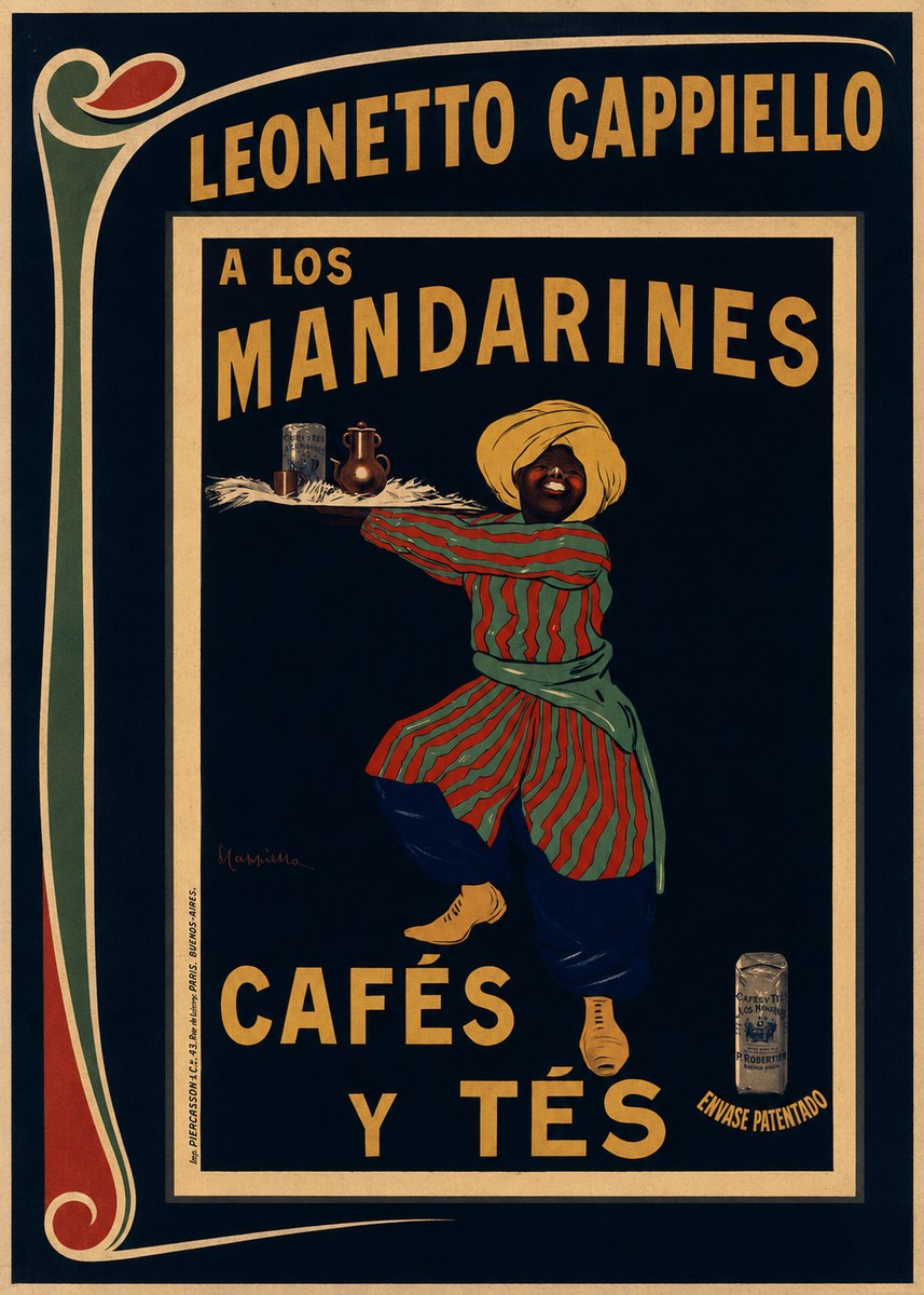 Leonetto Cappiello A Los Mandarines No1 - Poszter