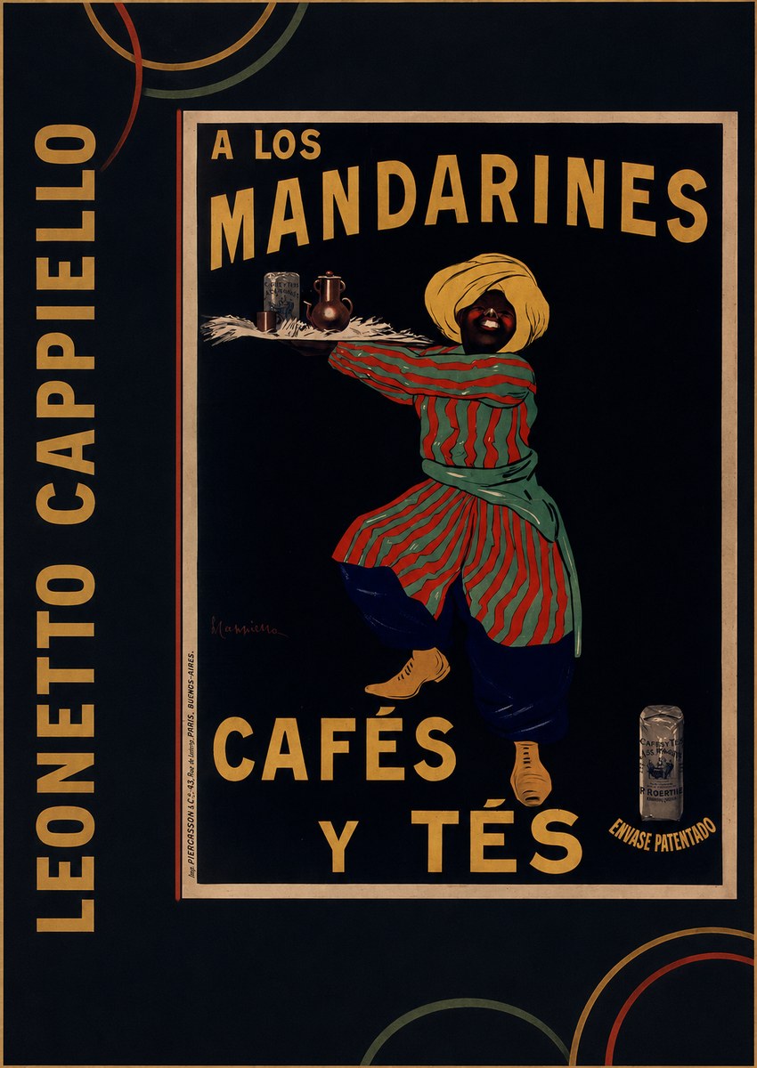 Leonetto Cappiello A Los Mandarines No3 - Poszter