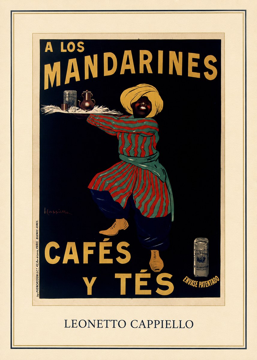 Leonetto Cappiello A Los Mandarines No4 - Poszter