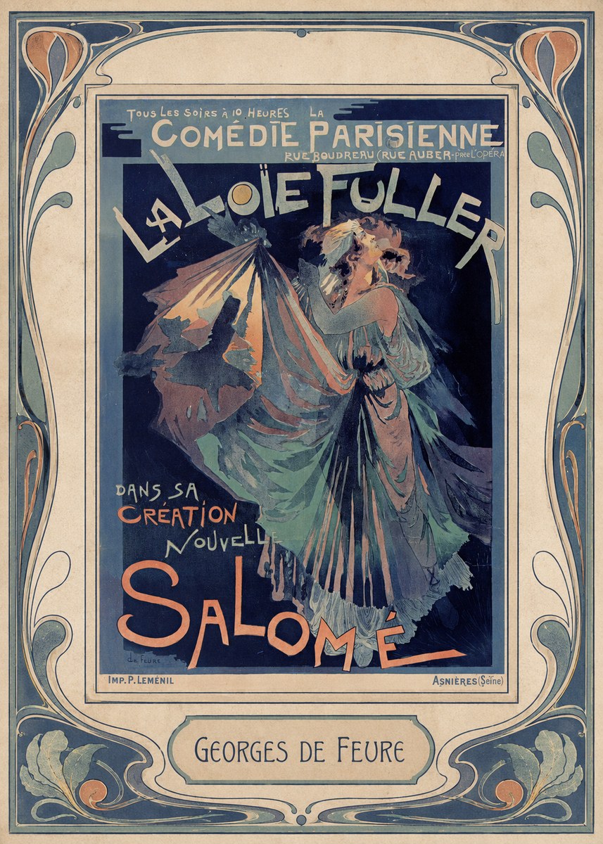 Georges de Feure Salomé II No1 - Poszter