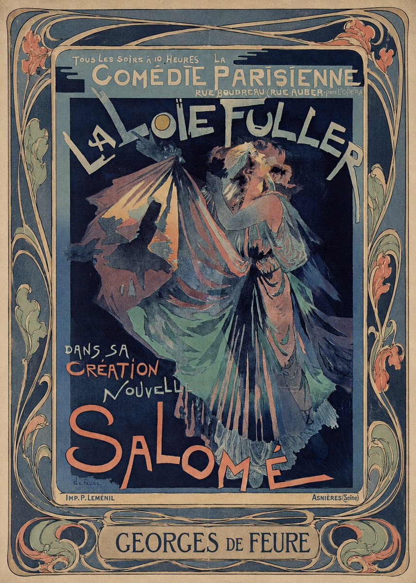Georges de Feure Salomé II No2 - Poszter