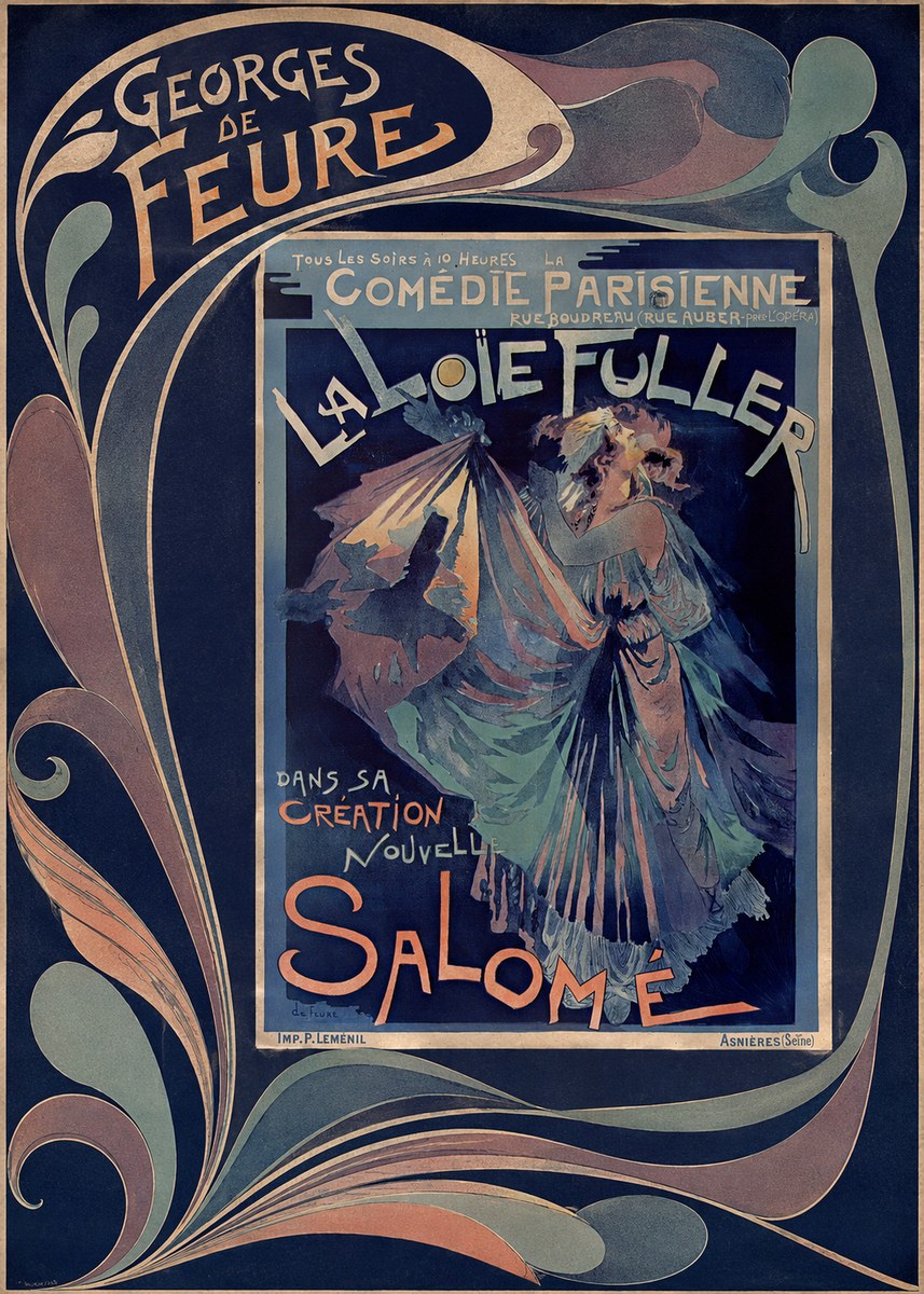 Georges de Feure Salomé II No6 - Poszter
