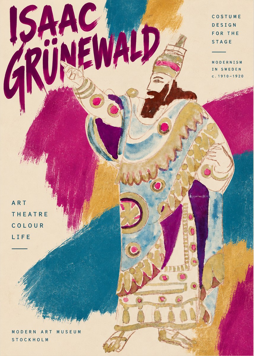 Isaac Grünewald The Theatre Lives No2 - Poszter