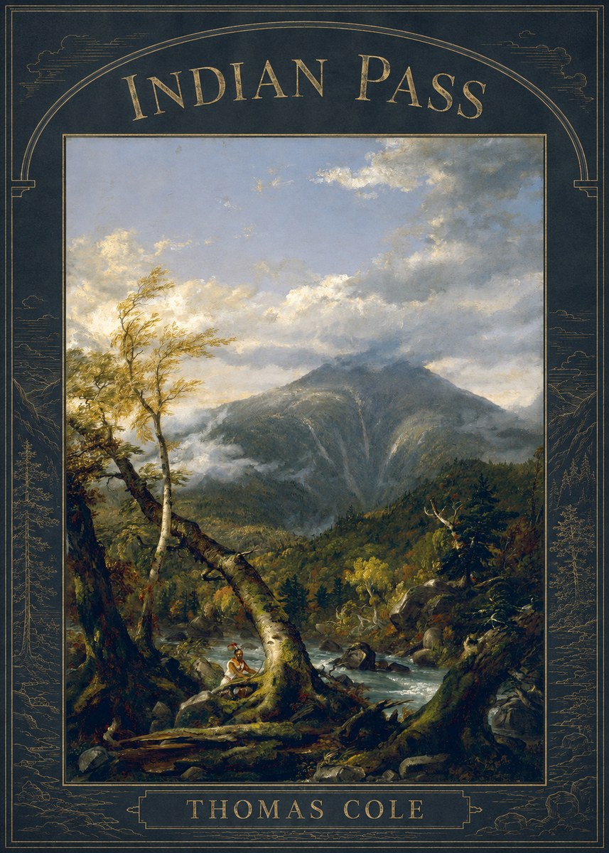 Thomas Cole Indian Pass I No4 - Poszter