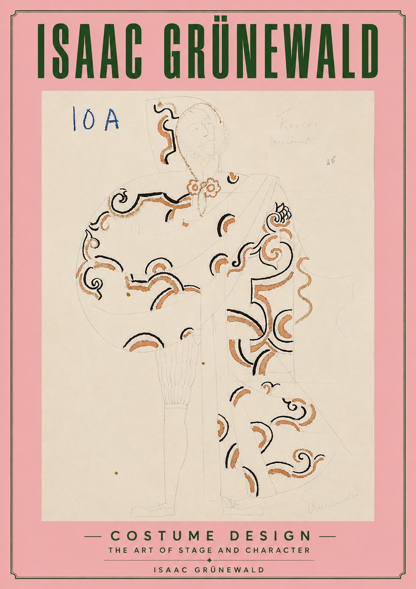 Isaac Grünewald Costume Design VIII No5 - Poszter