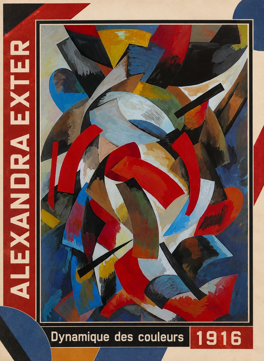 Alexandra Exter Dynamique Des Couleurs 1916 No2 - Poszter