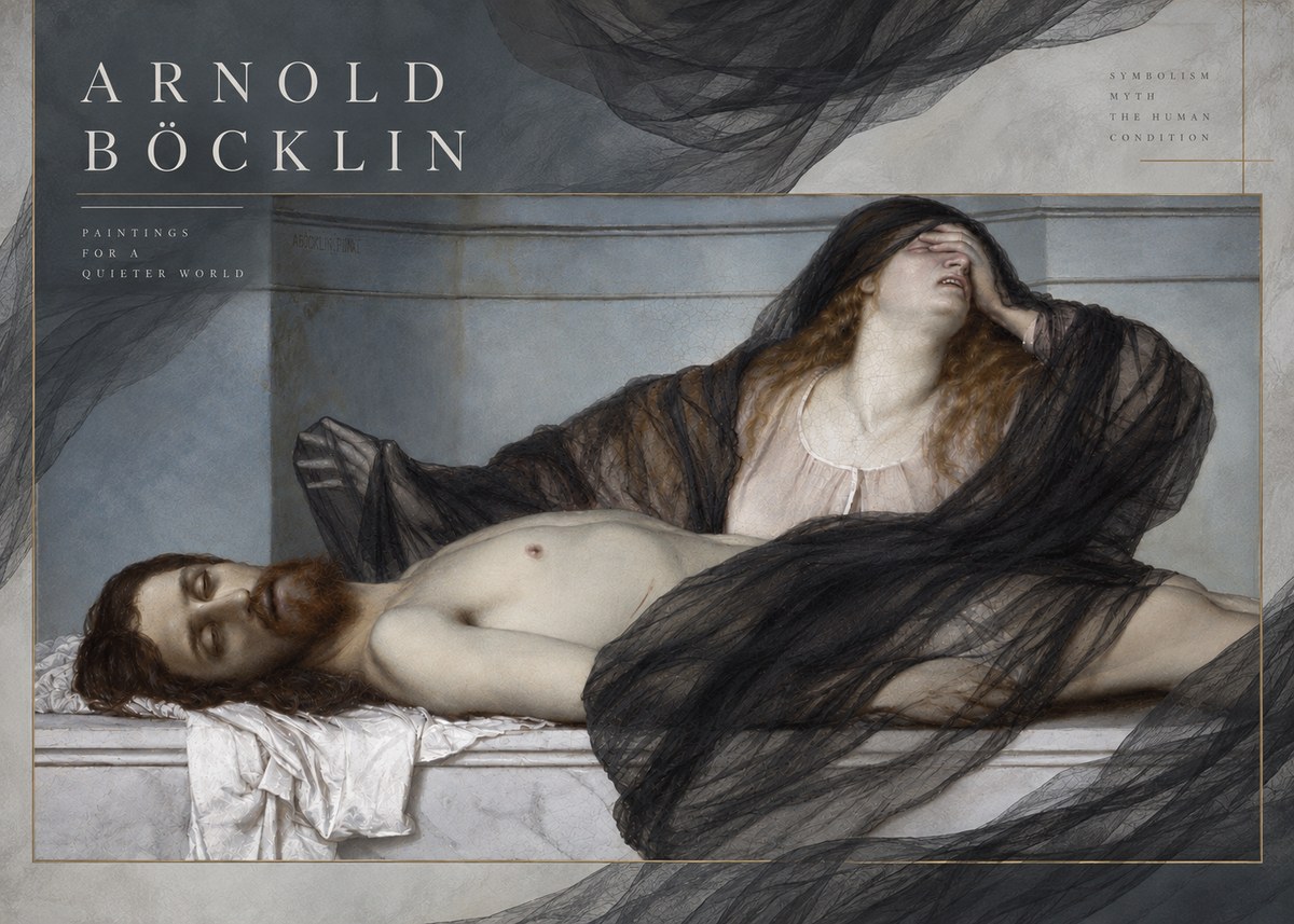 Arnold Böcklin Marie Magdalene No6 - Poszter