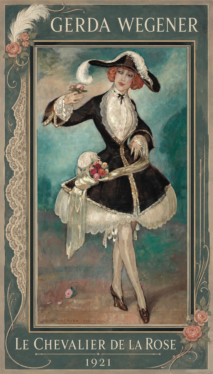 Gerda Wegener Le Chevalier De La Rose No1 - Poszter