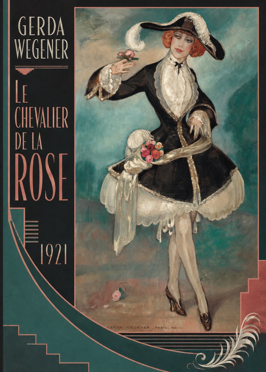 Gerda Wegener Le Chevalier De La Rose No3 - Poszter