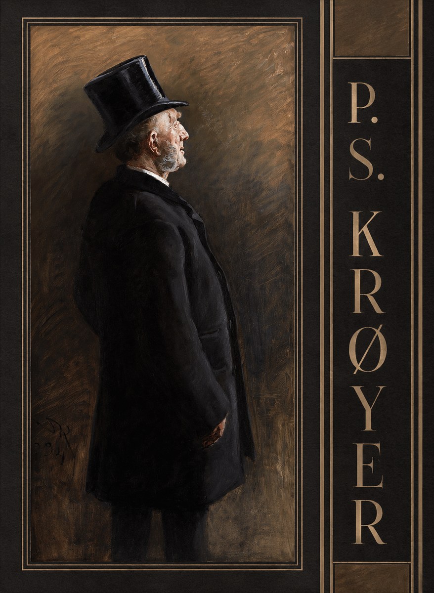 P.S. Krøyer Portrait of a Man in a Top Hat No2 - Poszter
