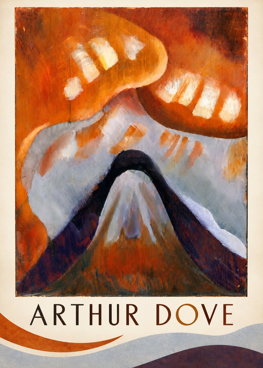 Arthur Dove Snowstorm No1 - Poszter