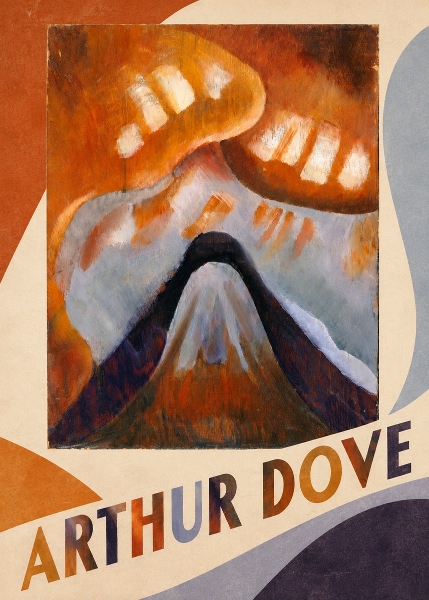 Arthur Dove Snowstorm No5 - Poszter
