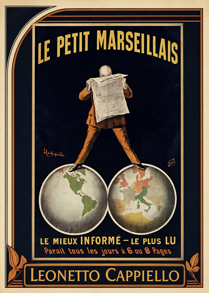 Leonetto Cappiello Le Petit Marseillais No1 - Poszter