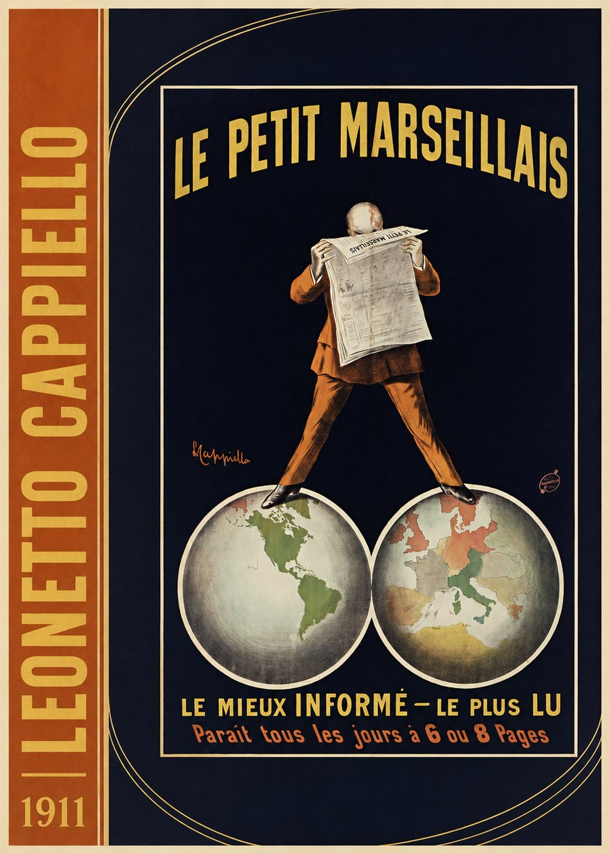 Leonetto Cappiello Le Petit Marseillais No2 - Poszter