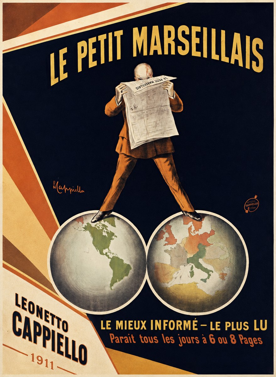Leonetto Cappiello Le Petit Marseillais No6 - Poszter