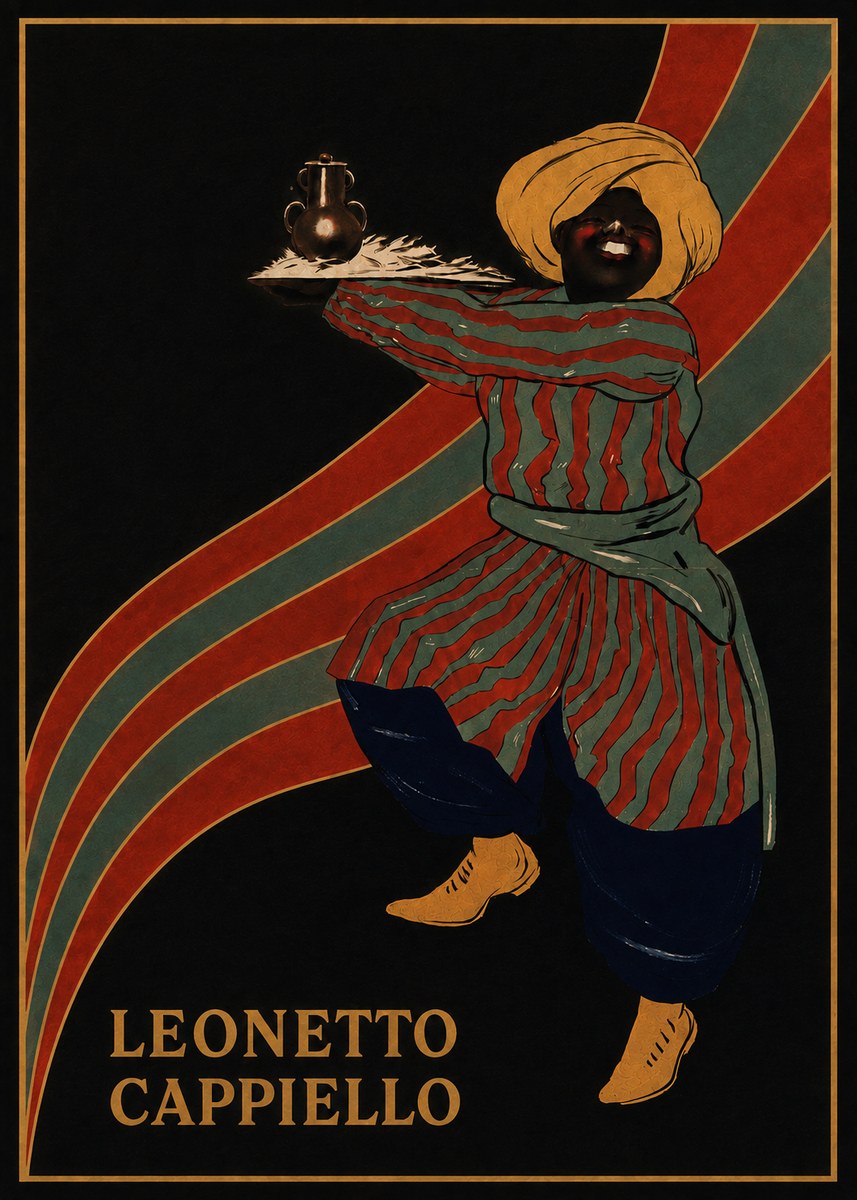Leonetto Cappiello The Sultan No4 - Poszter