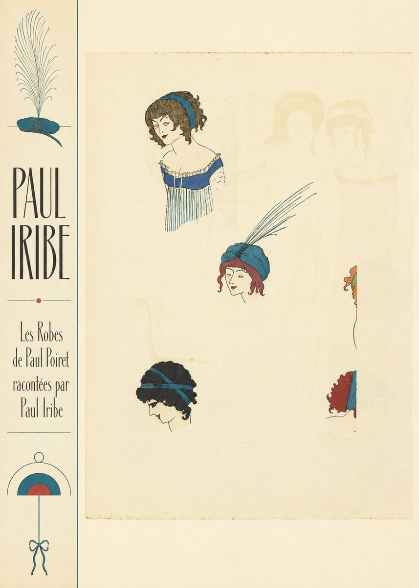 Paul Iribe Les Robes De Paul Poiret Racontées Par Paul Iribe No2 - Poszter