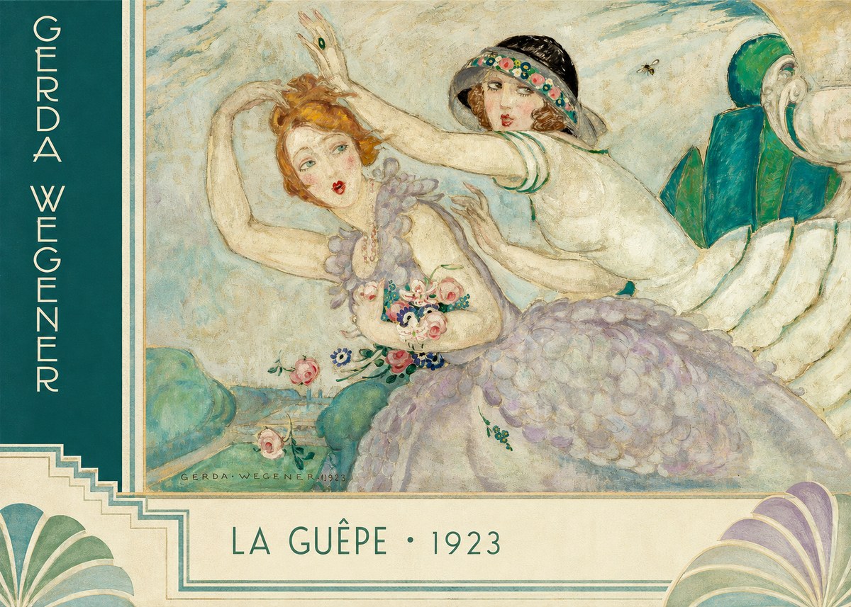 Gerda Wegener La Guêpe No2 - Poszter