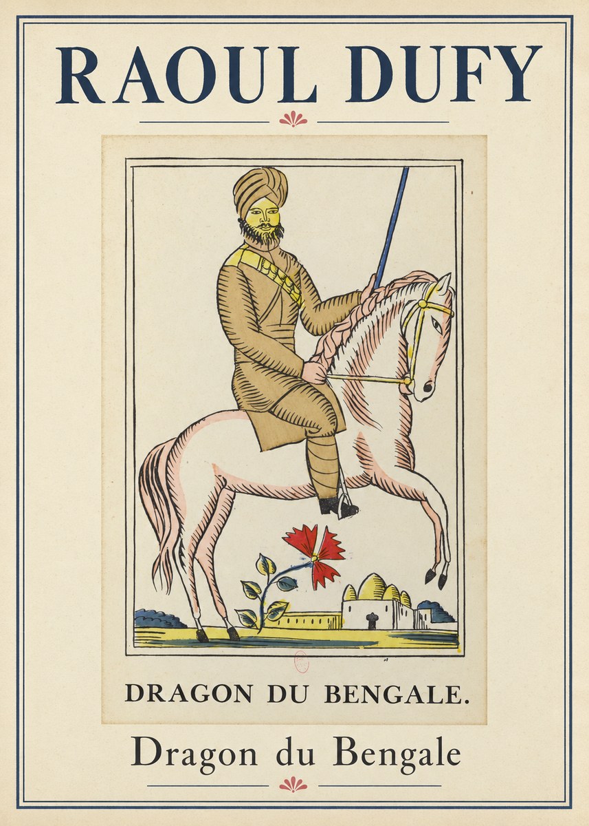 Raoul Dufy Dragon Du Bengale No1 - Poszter
